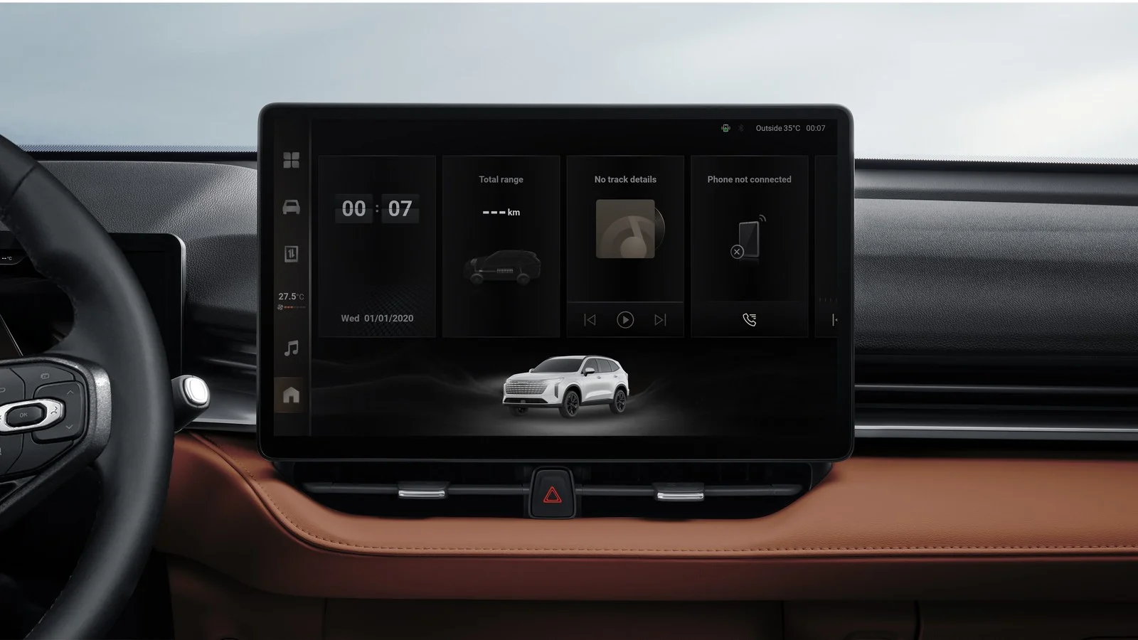 Қазақ тіліндегі мәзірі бар 14.6 дюймдік LCD мультимедиа дисплейі